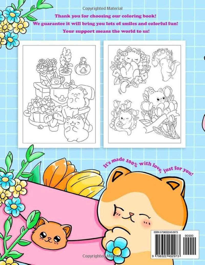 Tiny Kitty: Cute Little Cat Coloring Pages for Adults in a Magical World of Wonder - Perfect for Relaxation, Stress Relief and Fun (Artist Wisdom Stress Relaxation Series)